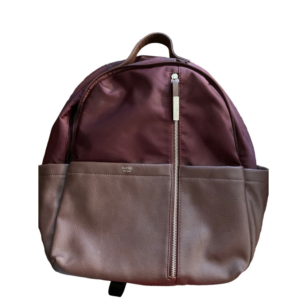 Tutilo Backpack Burgundy Brown